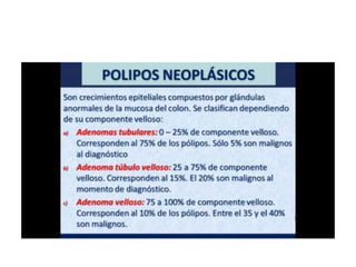 8.  patologia colo rectal