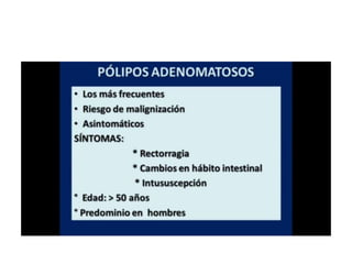 8.  patologia colo rectal