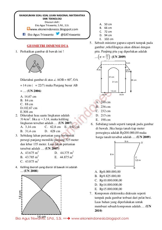 8. geometri dimensi dua 8. geometri dimensi dua