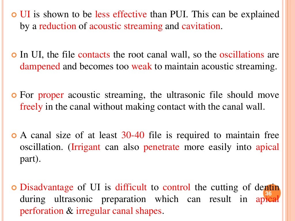 Recent advances in endodontic irrigation devices