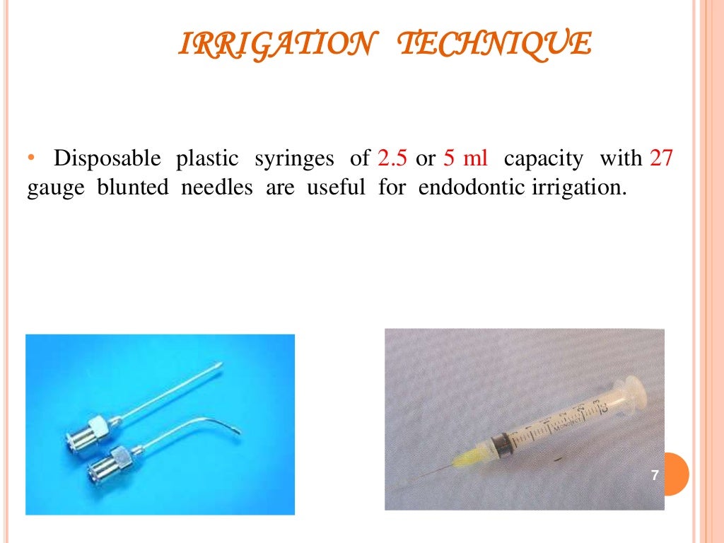Recent advances in endodontic irrigation devices