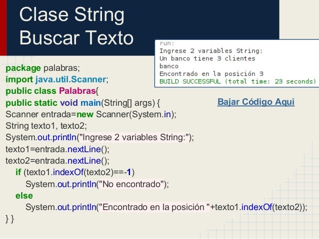 buscar cadena en string java 8 clases y objetos java buscar cadena en string java 8 clases y objetos java