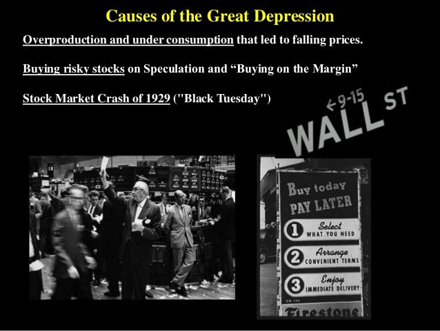 describe how speculation in the stock market contributed to the great depression