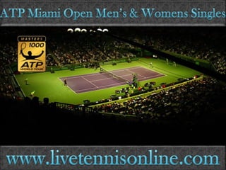 watch ATP Miami Open mens final