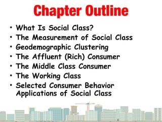 Working Class Consumer 8. Perilaku Wisatawan - Social Class & Consumer Behaviour | PPT