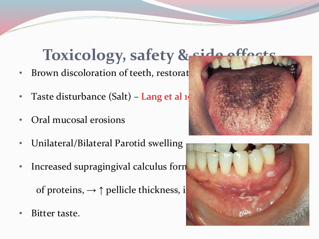 Chemical Plaque Control