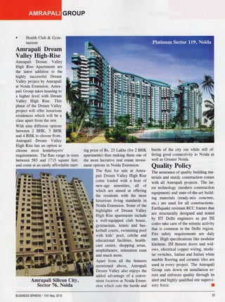 Amrapali Group's Success Story