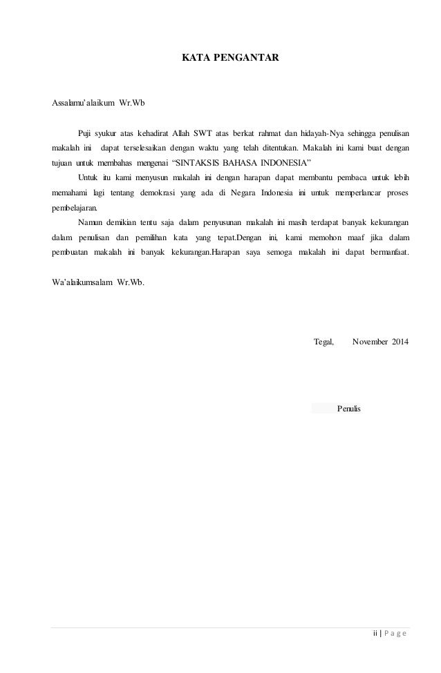 makalah sintaksis bahasa indonesia makalah sintaksis bahasa indonesia