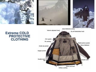 Extreme COLD
PROTECTIVE
CLOTHING
 