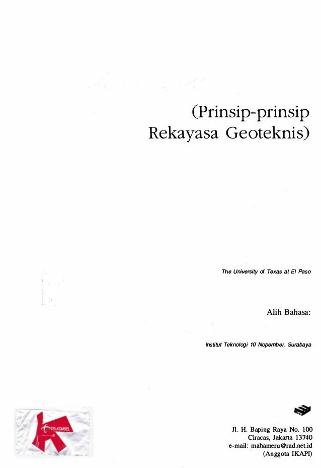 Download Buku Mekanika Tanah 2 Braja M Das Info Terkait Buku