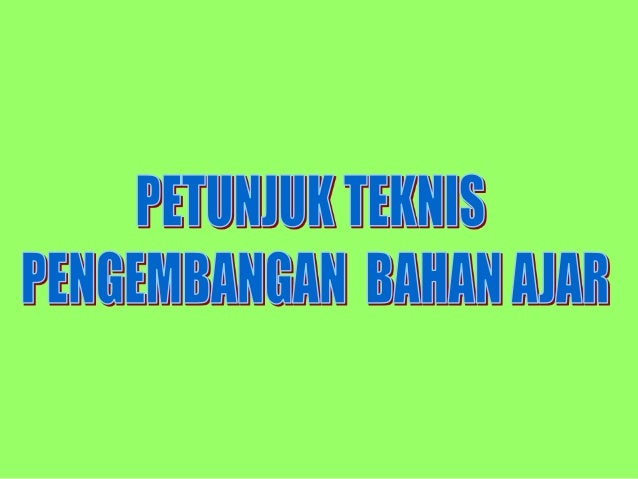 8 Pengembangan Bahan Ajar