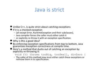 Exceptions in java | PPT
