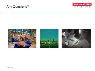 13/10/2015 13
Any Questions?
 