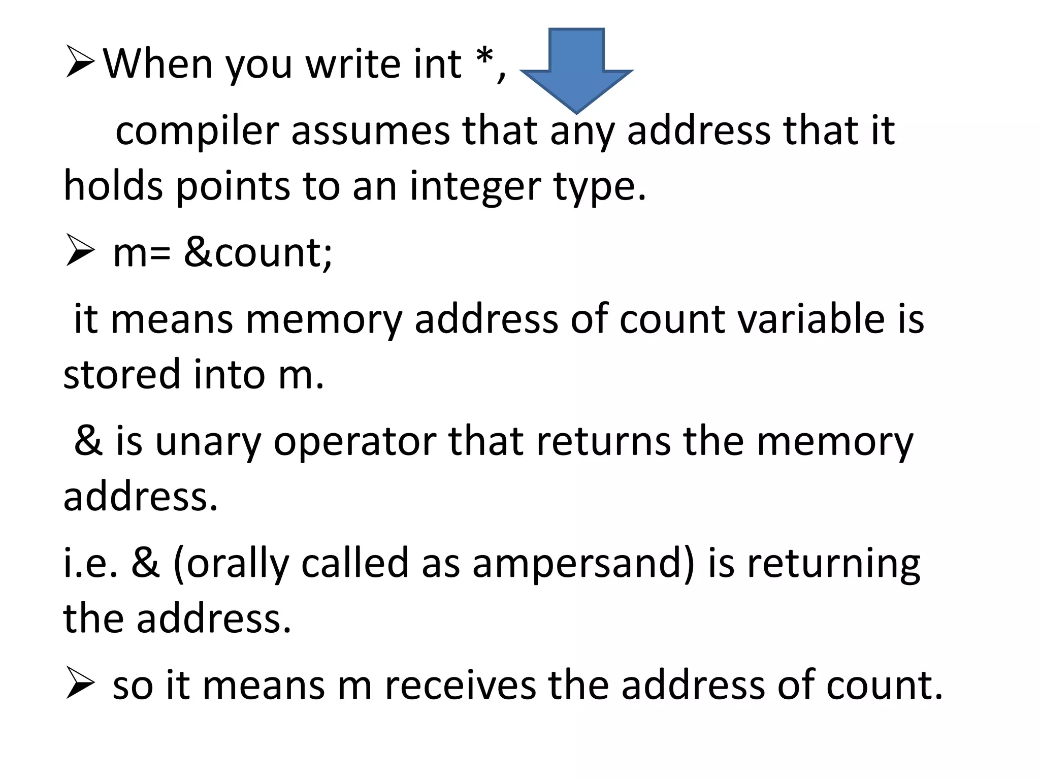 Pointers in C Programming | PPT