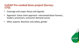 Mainstreaming e-data collection in CIAT programs in Africa