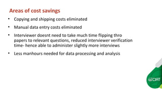 Mainstreaming e-data collection in CIAT programs in Africa