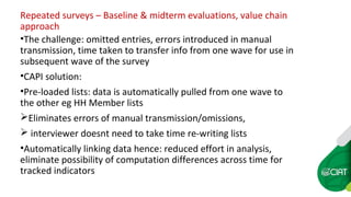 Mainstreaming e-data collection in CIAT programs in Africa