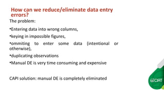 Mainstreaming e-data collection in CIAT programs in Africa