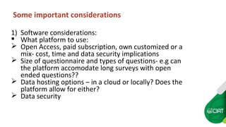 Mainstreaming e-data collection in CIAT programs in Africa