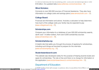 Outside Scholarships | Admission &amp; Aid | Seaver College | Pepperdine  University | PPT