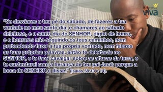 8. sábado para descansar