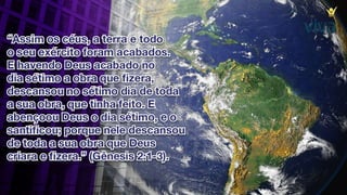 8. sábado para descansar