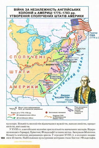 всесвітня історія 8 кл
