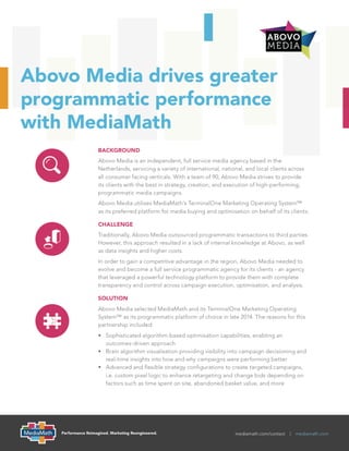 MediaMath and Abovo Media