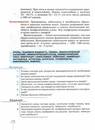 читать учебник для 8 классов под авторством колесова д.в., маша р.д., беляева и.н. биология. раздел человек 2016