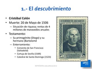8. Conquista, colonización y administración de América Hispánica en los ...