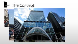 The Concept
Provides an extra tactical option for a Building Manager or
Security Team
 