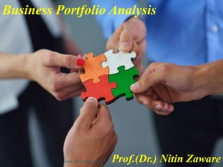 Business Portfolio Analysis
Prof.(Dr.) Nitin Zaware1Prof. (Dr.) Nitin Zaware
 