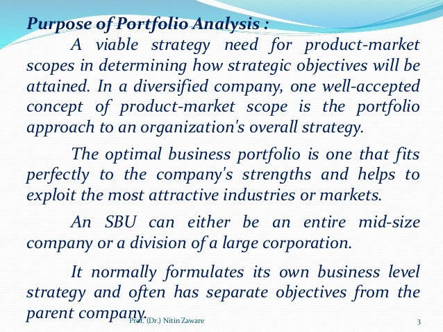 business portfolio analysis business portfolio analysis