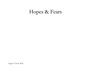 Hopes & Fears 