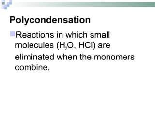 Polymer Chemistry | PPT