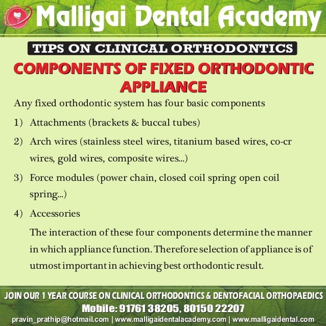 Orthodontic education for General Practitioner 08 , Malligai Dental Academy