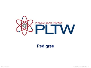 Pedigree
© 2013 Project Lead The Way, Inc.Medical Detectives
 