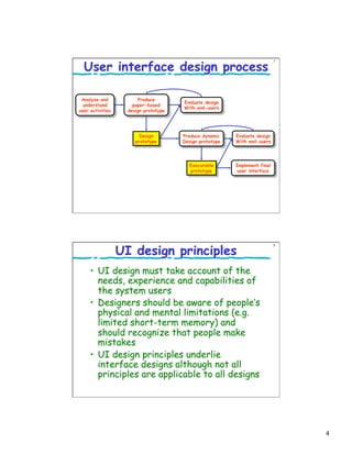 User Interface design & methods for easy utilization | PDF