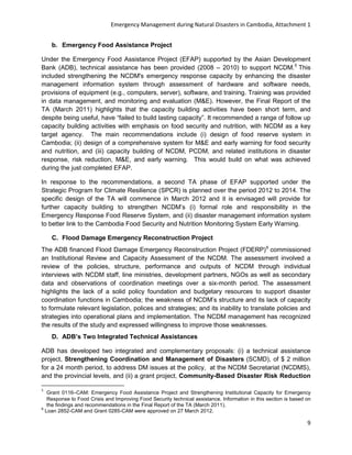 Disaster risk management in cambodia | PDF