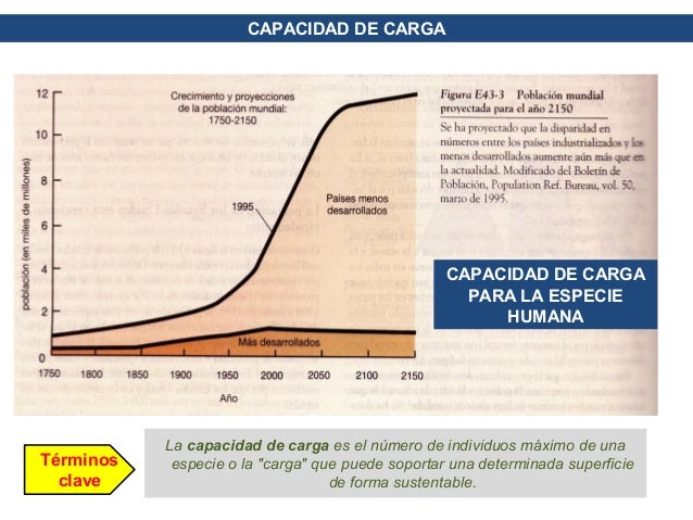 Capacidad De Carga En Una Poblacion