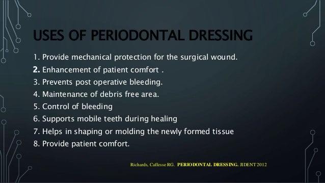 periodontal dressing