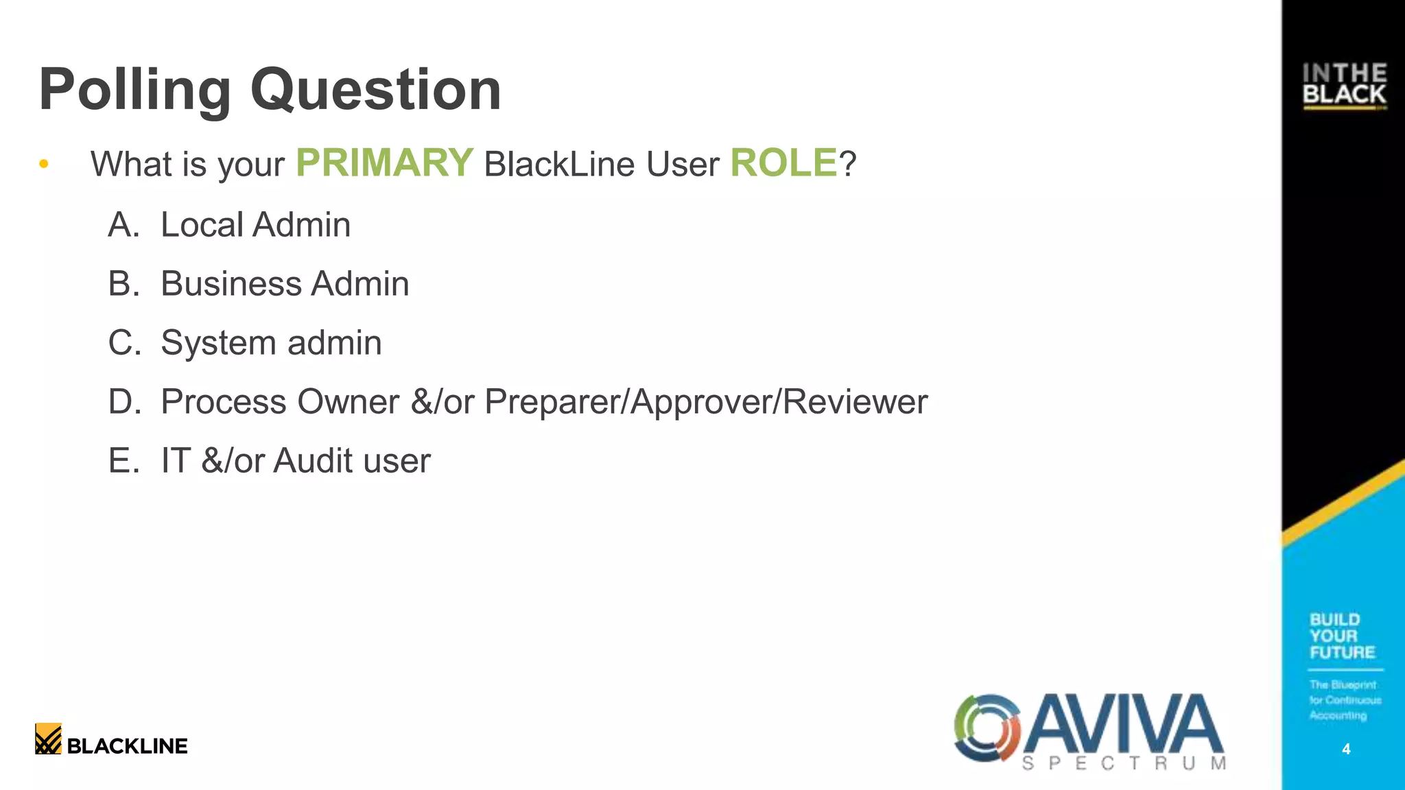 BlackLine System Admin Best Practices | PPTX