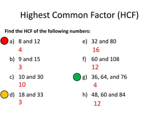 8.3 factorisation lesson | PPTX