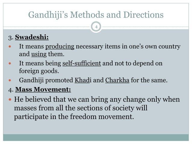 Mahatma Gandhi and the Indian National Movement | PPTX | Hinduism ...