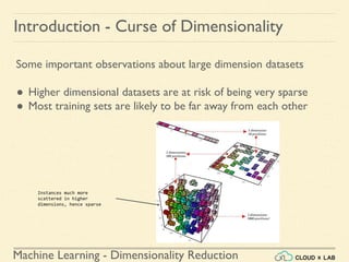 Dimensionality Reduction | Machine Learning | CloudxLab | PPTX