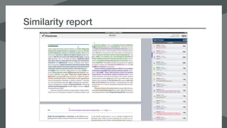 Similarity report
 