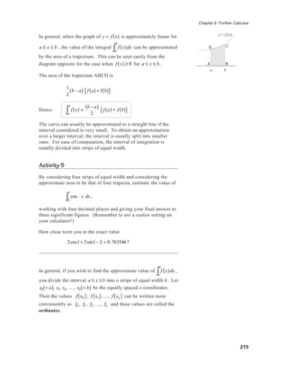 Further Mathematics Graph 8.further calculus Further Mathematics Zimbabwe Zimsec Cambridge | PDF