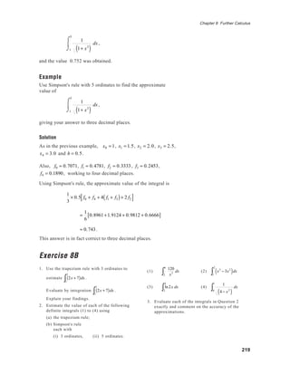 8.further calculus Further Mathematics Zimbabwe Zimsec Cambridge | PDF
