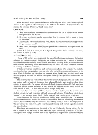 8. chapter 7 work study (time and motion study) | PDF