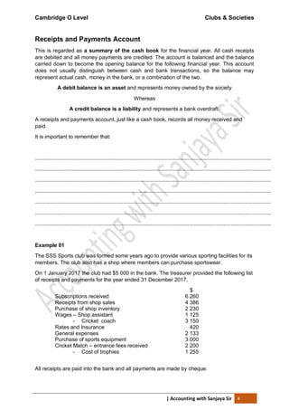 bank accounts for clubs and societies uk